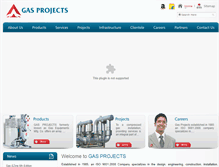 Tablet Screenshot of gasprojects.com